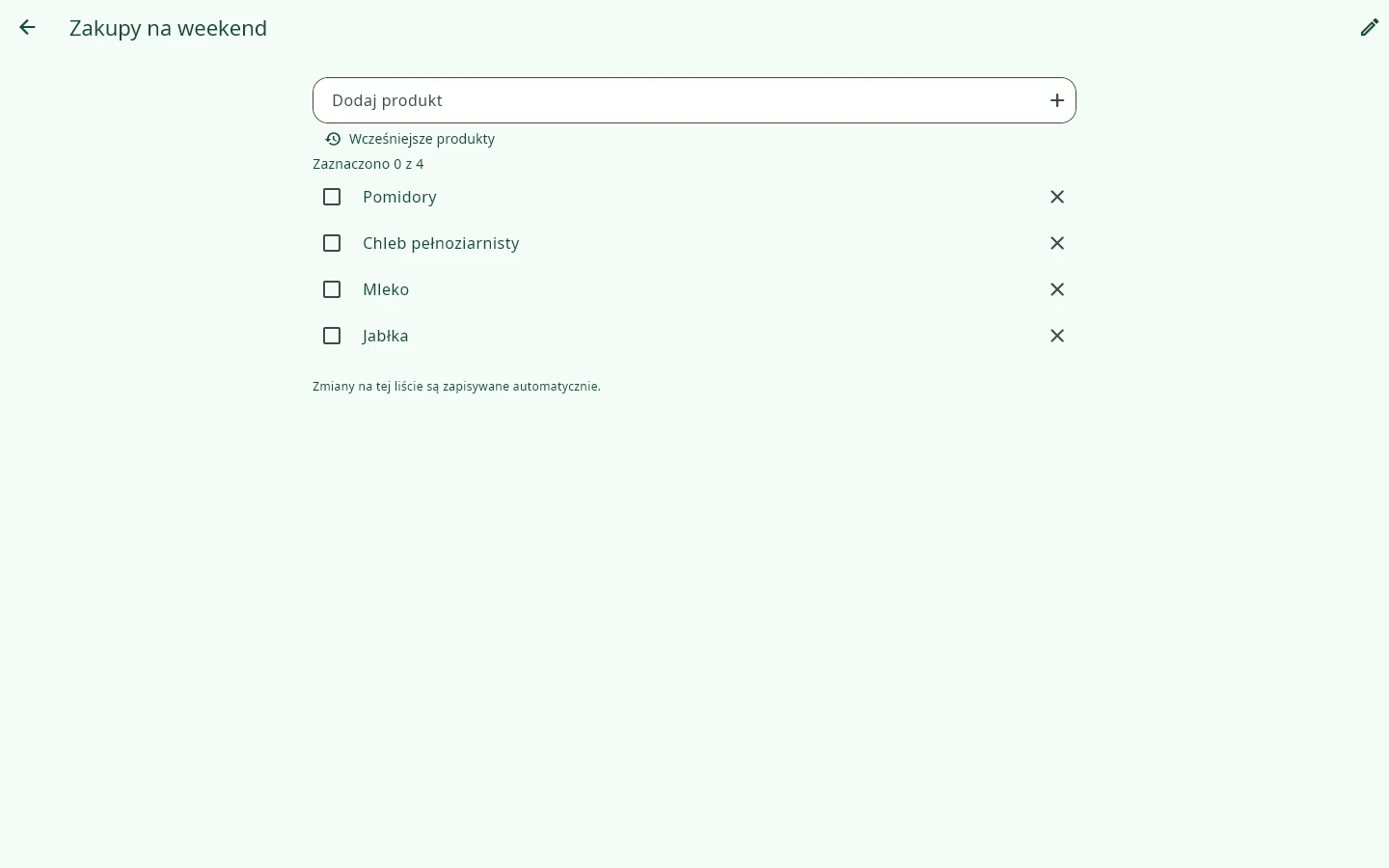Windows · gronotes: Listy zakupów