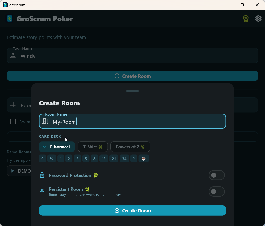 groscrum screenshot 2