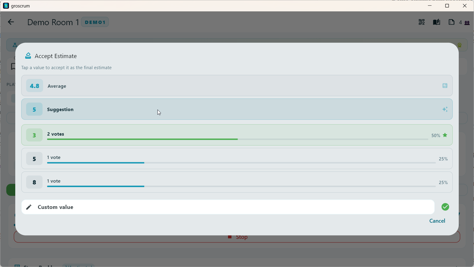 groscrum screenshot 3