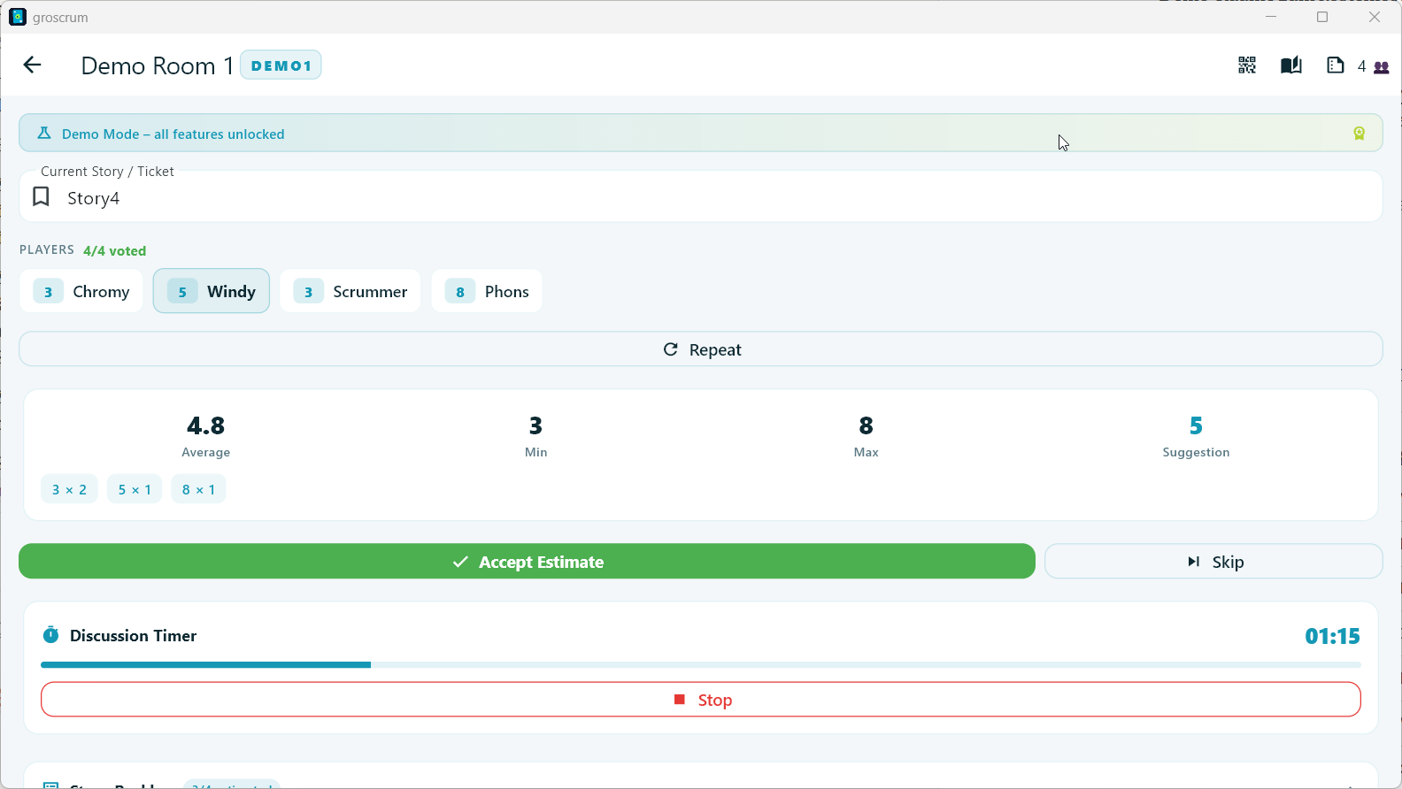 groscrum screenshot 4