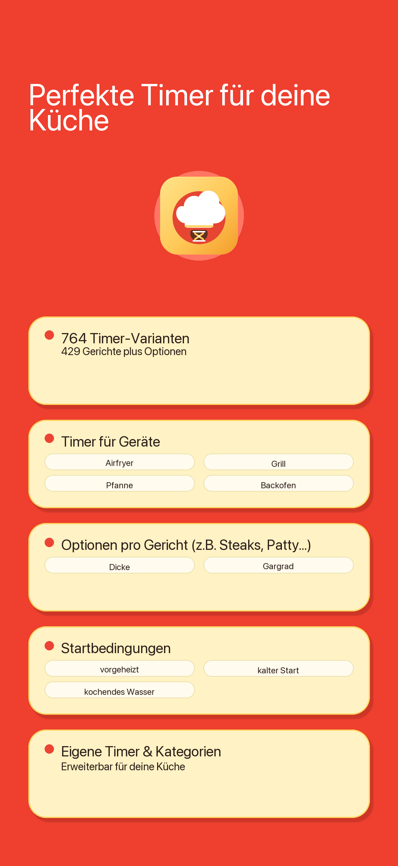 grotimer Screenshot 1: Hero-Komposition