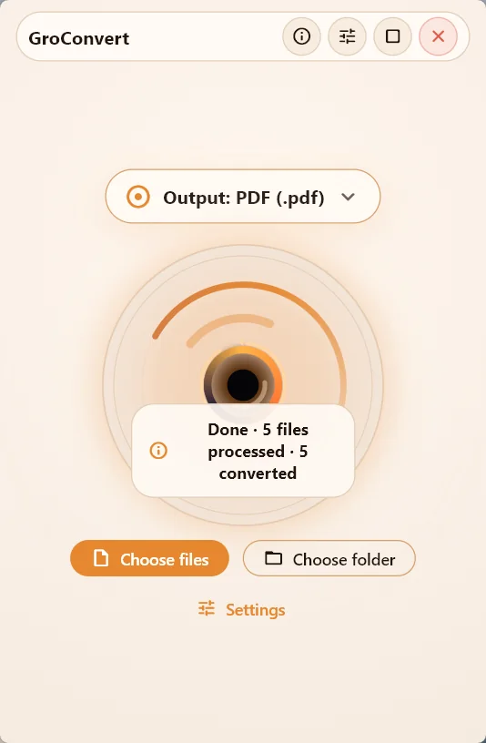groconvert — 스크린샷 1