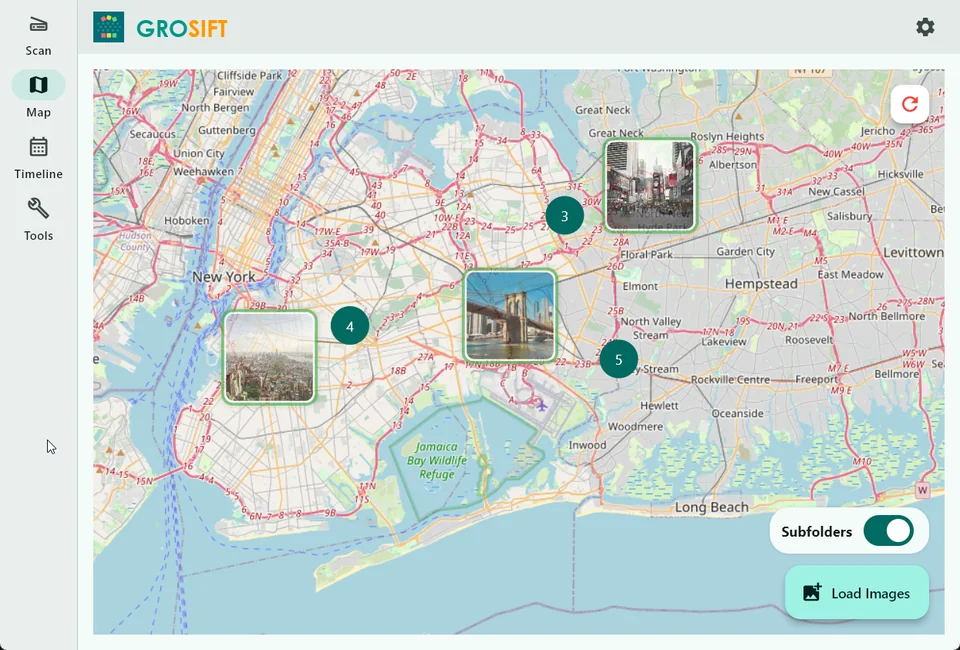 grosift screenshot
