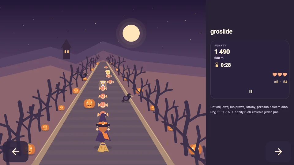 Halloween · Miotła czarownicy