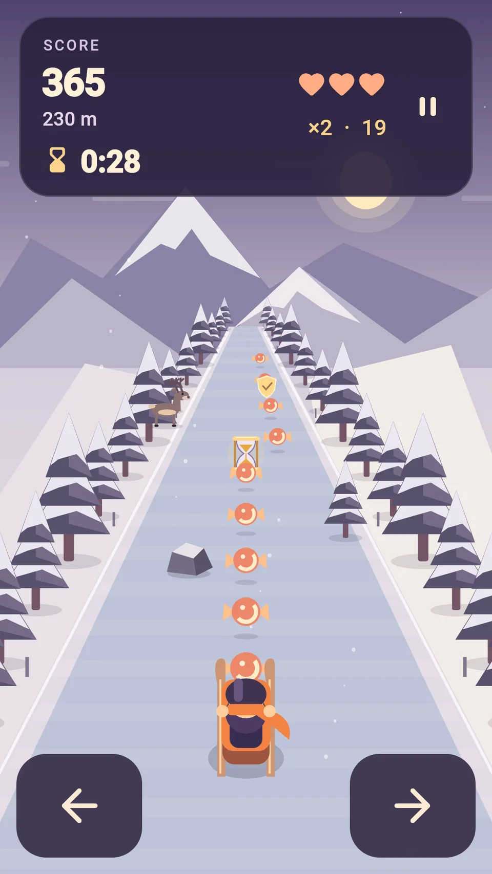 Winter · Alpine sled