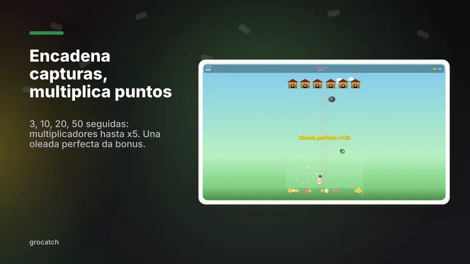 grocatch: Encadena capturas, multiplica puntos