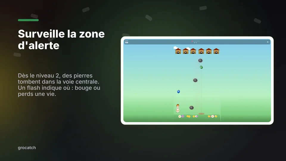 grocatch: Surveille la zone d'alerte