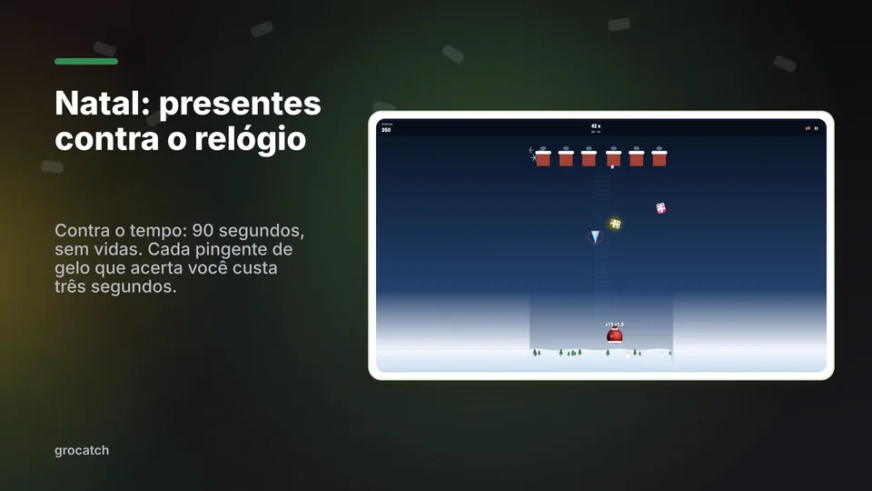 grocatch: Natal: presentes contra o relógio