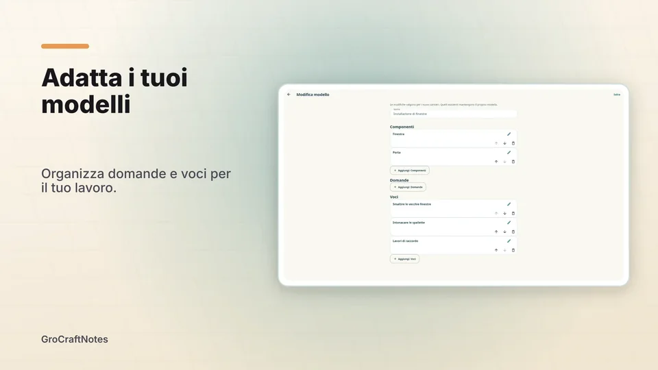 grocraftnotes: Adatta i tuoi modelli