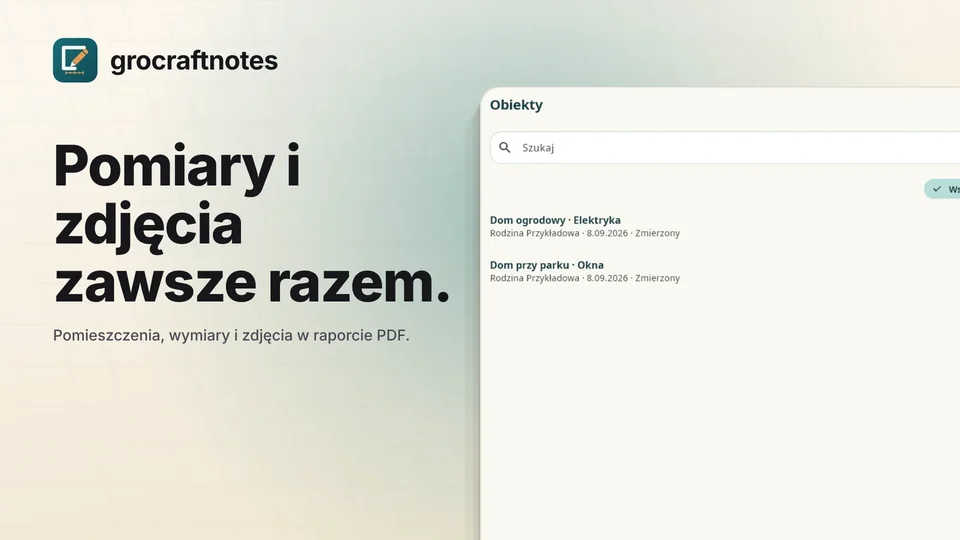 grocraftnotes: Pomiary i zdjęcia zawsze razem.