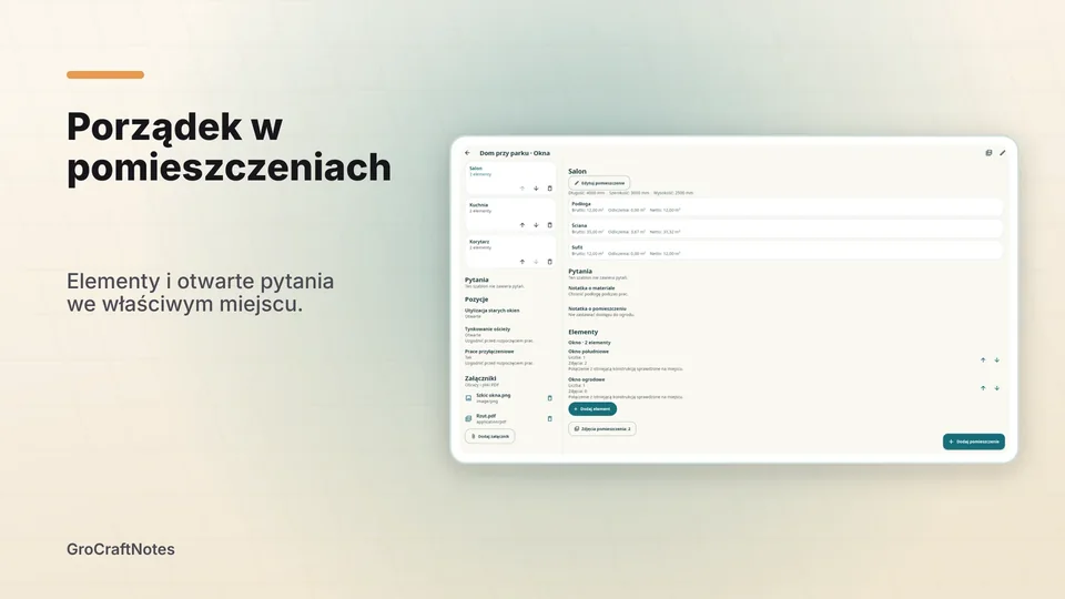 grocraftnotes: Porządek w pomieszczeniach