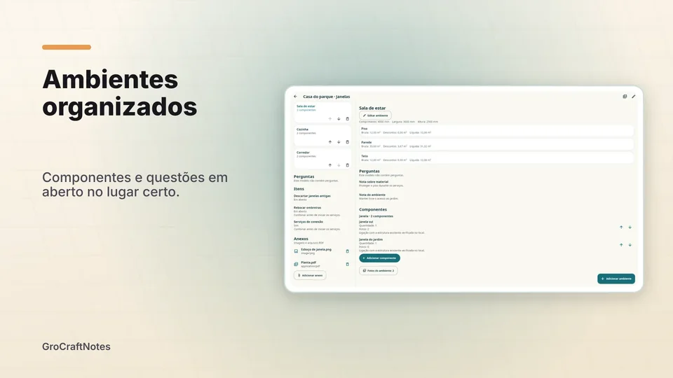grocraftnotes: Ambientes organizados