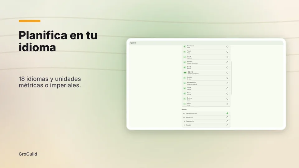 groguild: Planifica en tu idioma