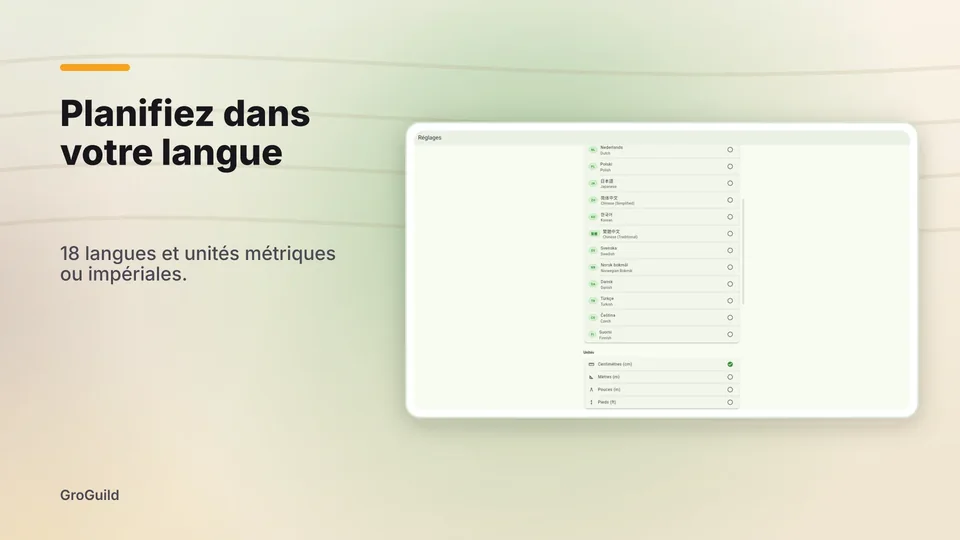 groguild: Planifiez dans votre langue