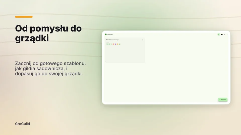 groguild: Od pomysłu do grządki
