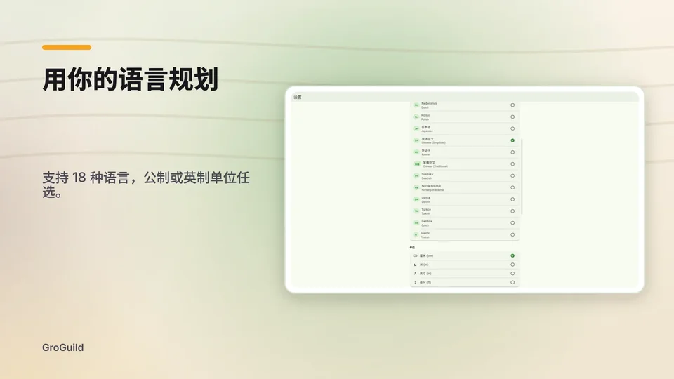 groguild: 用你的语言规划