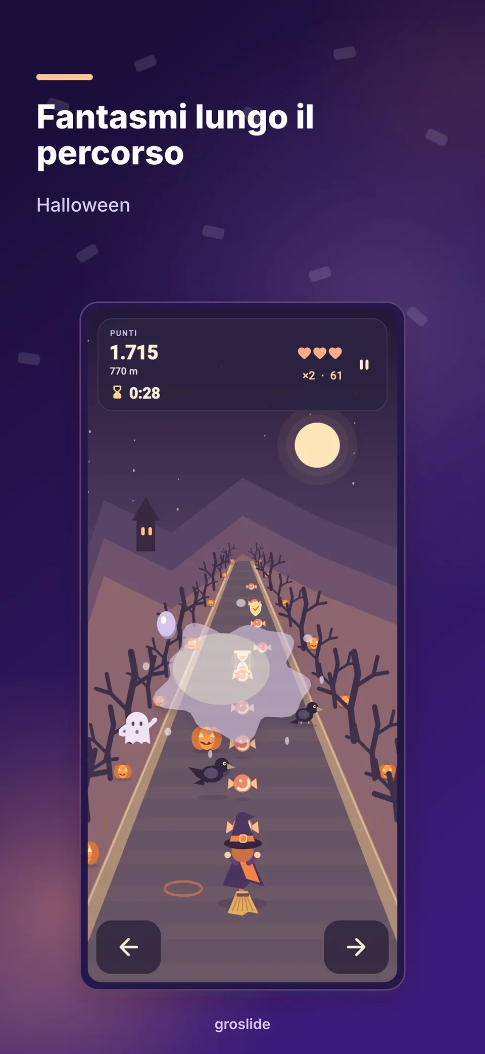 groslide: Fantasmi lungo il percorso
