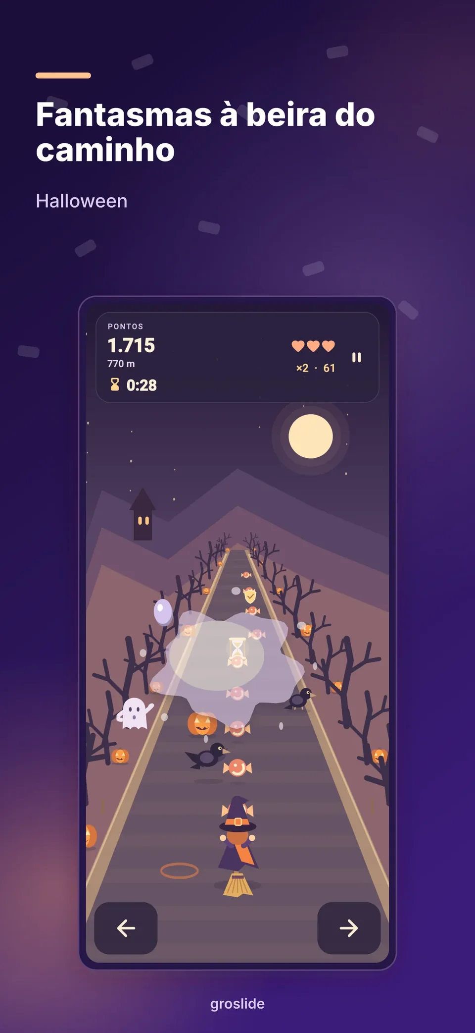 groslide: Fantasmas à beira do caminho