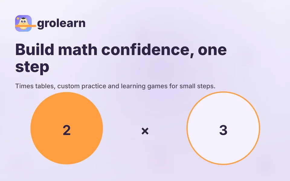 grolearn: Build math confidence, one step