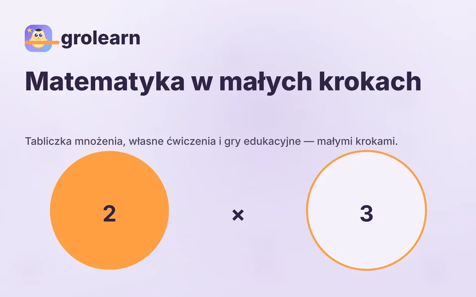 grolearn: Matematyka w małych krokach