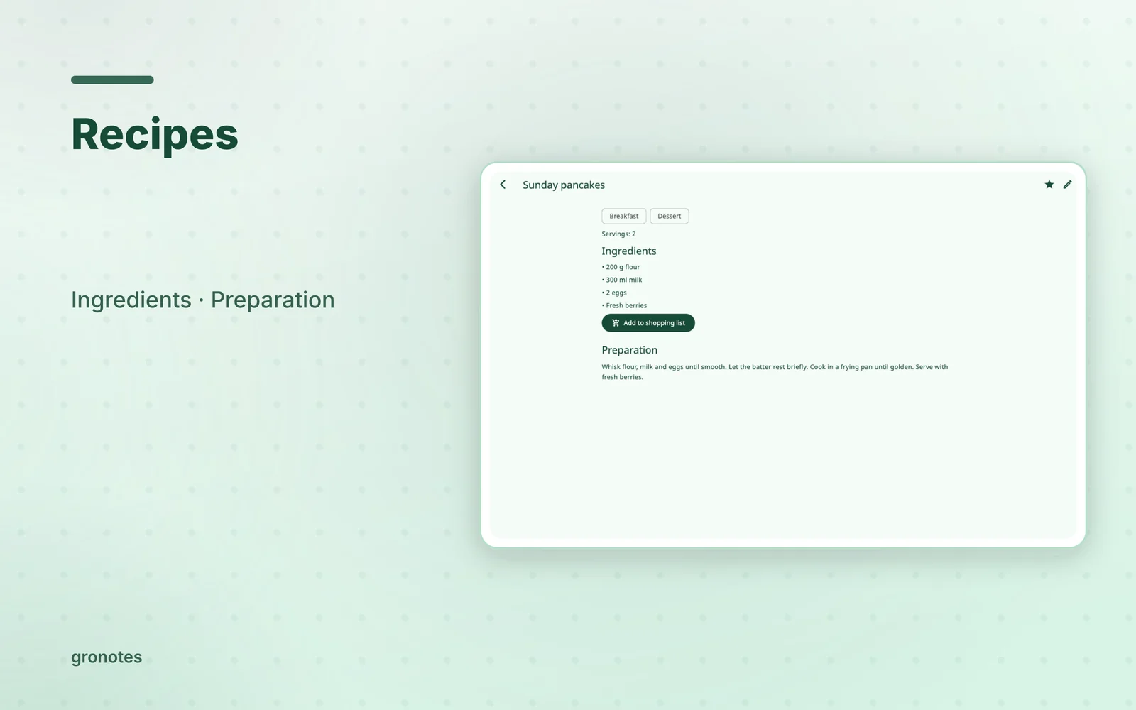 macOS · gronotes: Recipes