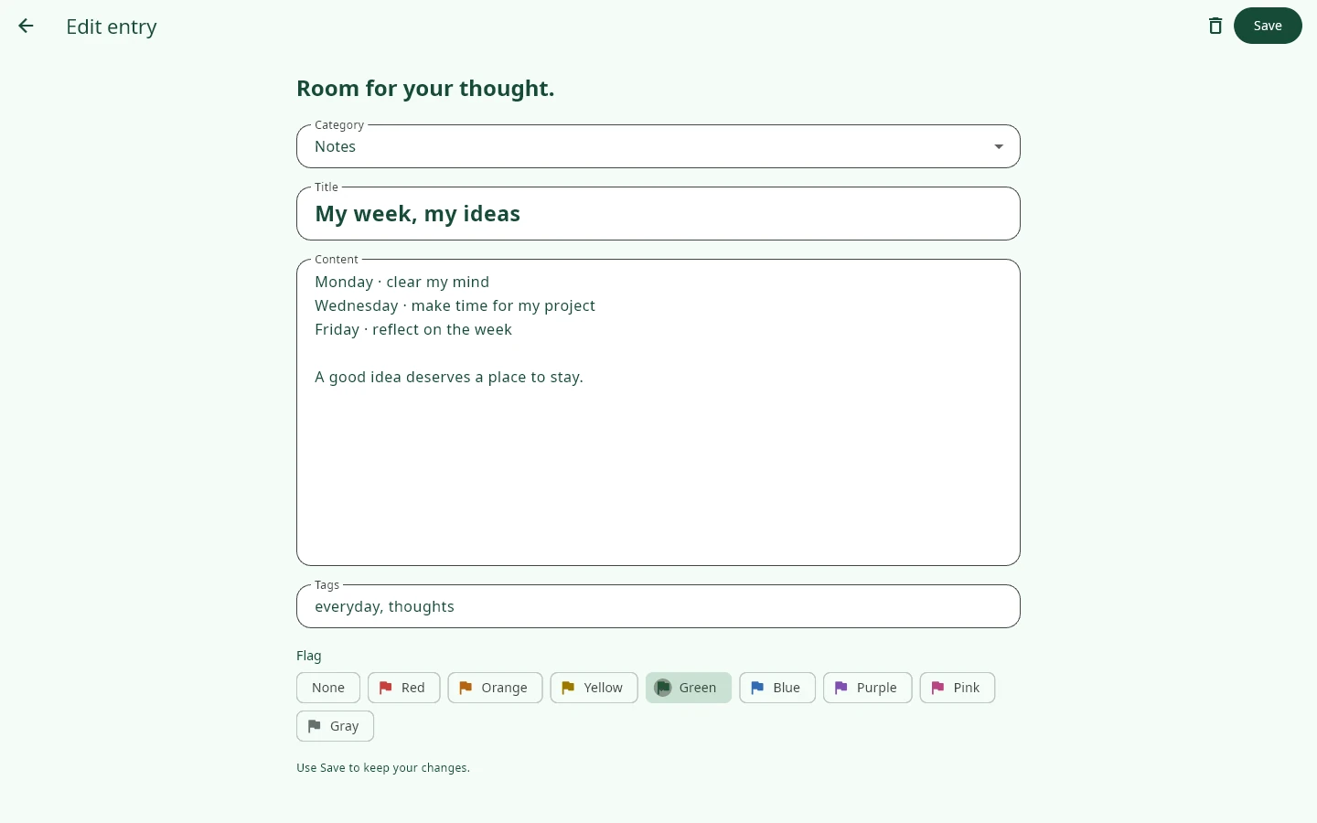 Windows · gronotes: Capture your thoughts