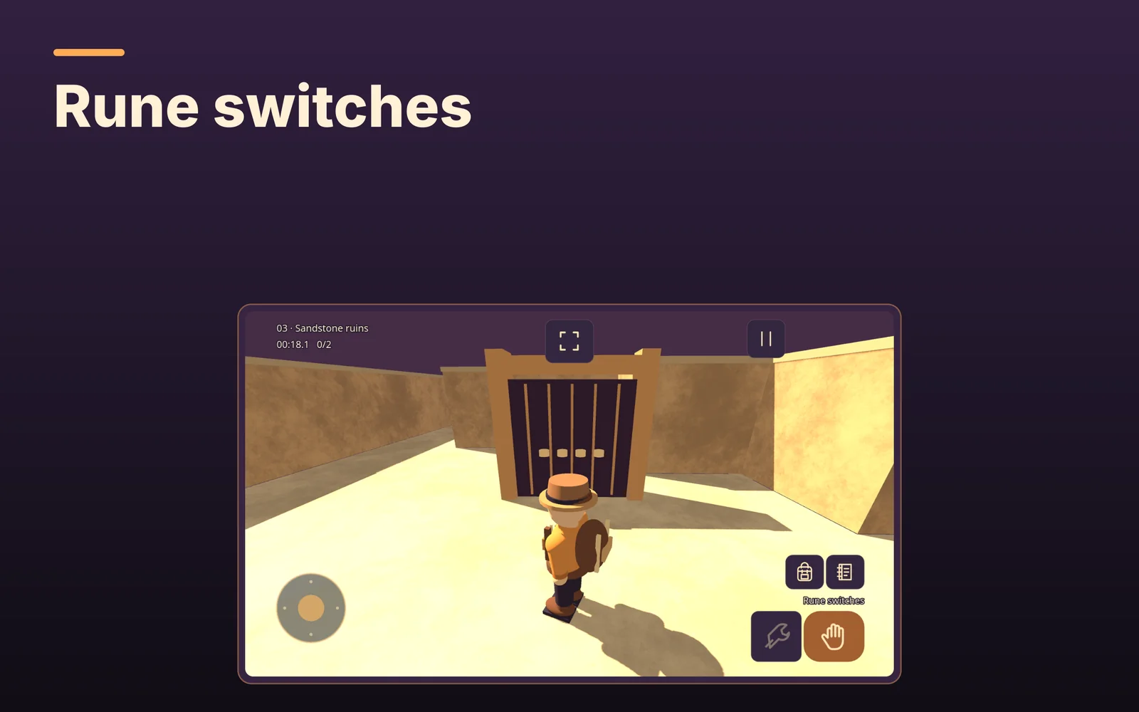 gromazeexplorer: Rune switches