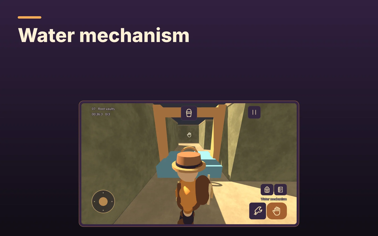 gromazeexplorer: Water mechanism