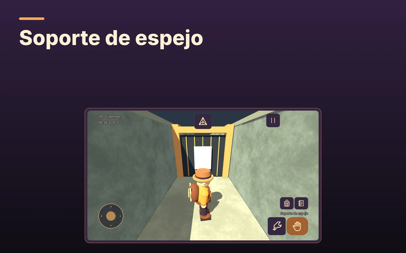 gromazeexplorer: Soporte de espejo