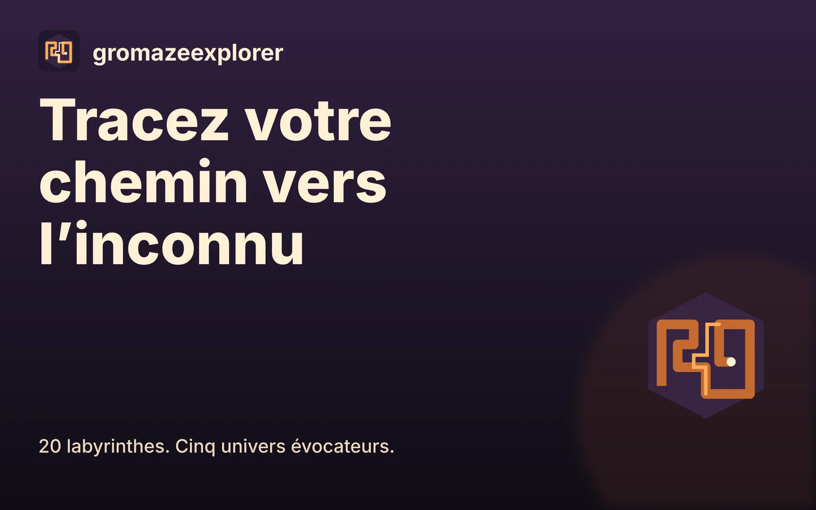 gromazeexplorer: Tracez votre chemin vers l’inconnu