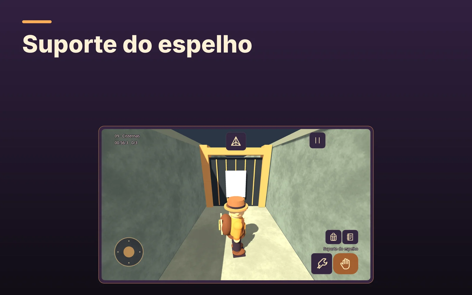 gromazeexplorer: Suporte do espelho