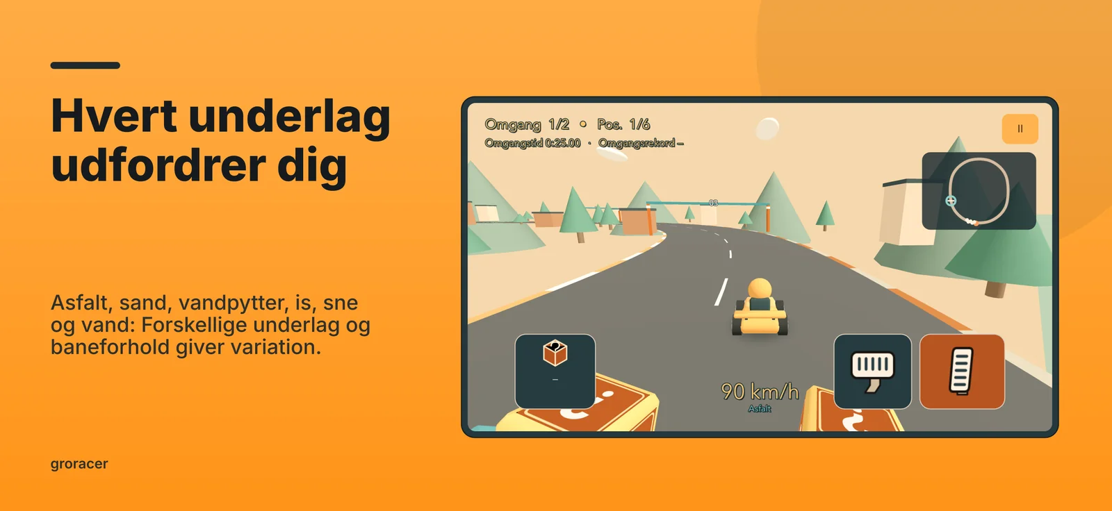 groracer: Hvert underlag udfordrer dig