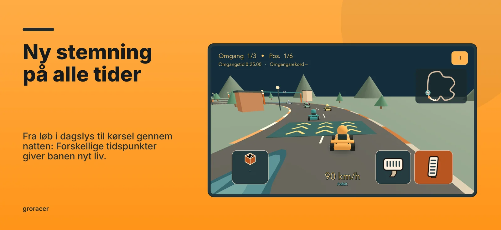 groracer: Ny stemning på alle tider