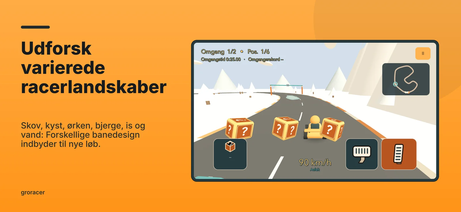groracer: Udforsk varierede racerlandskaber
