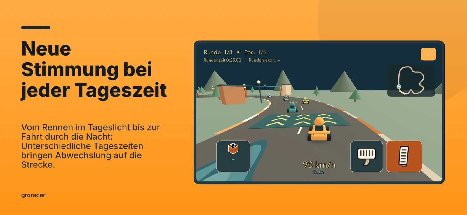 groracer: Neue Stimmung bei jeder Tageszeit