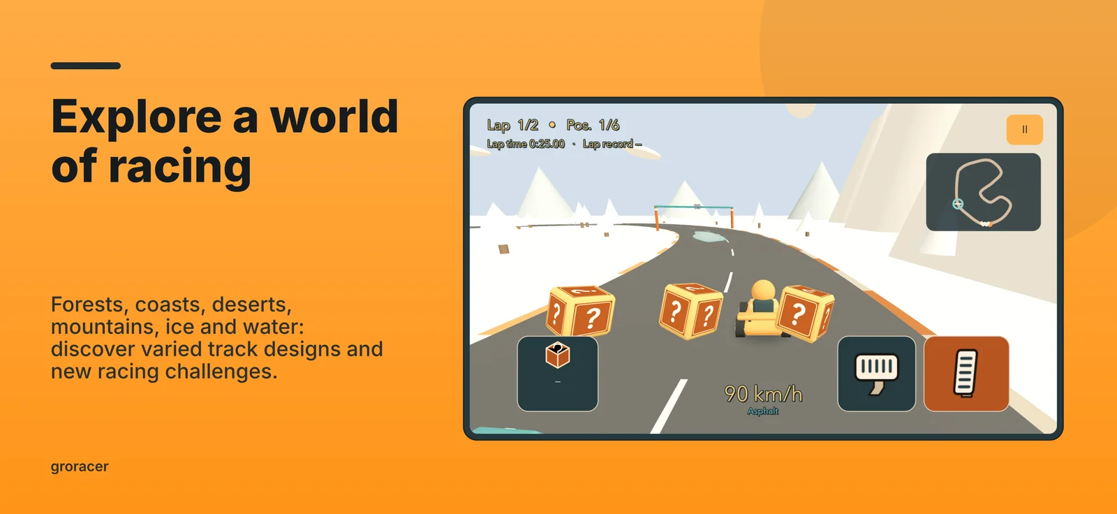 groracer: Explore a world of racing