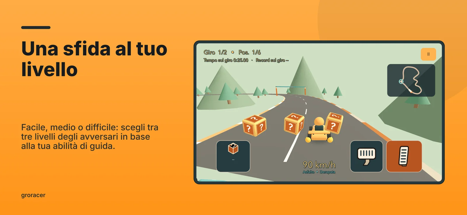 groracer: Una sfida al tuo livello