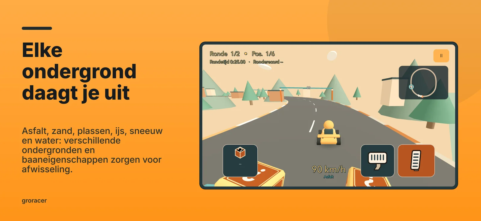 groracer: Elke ondergrond daagt je uit