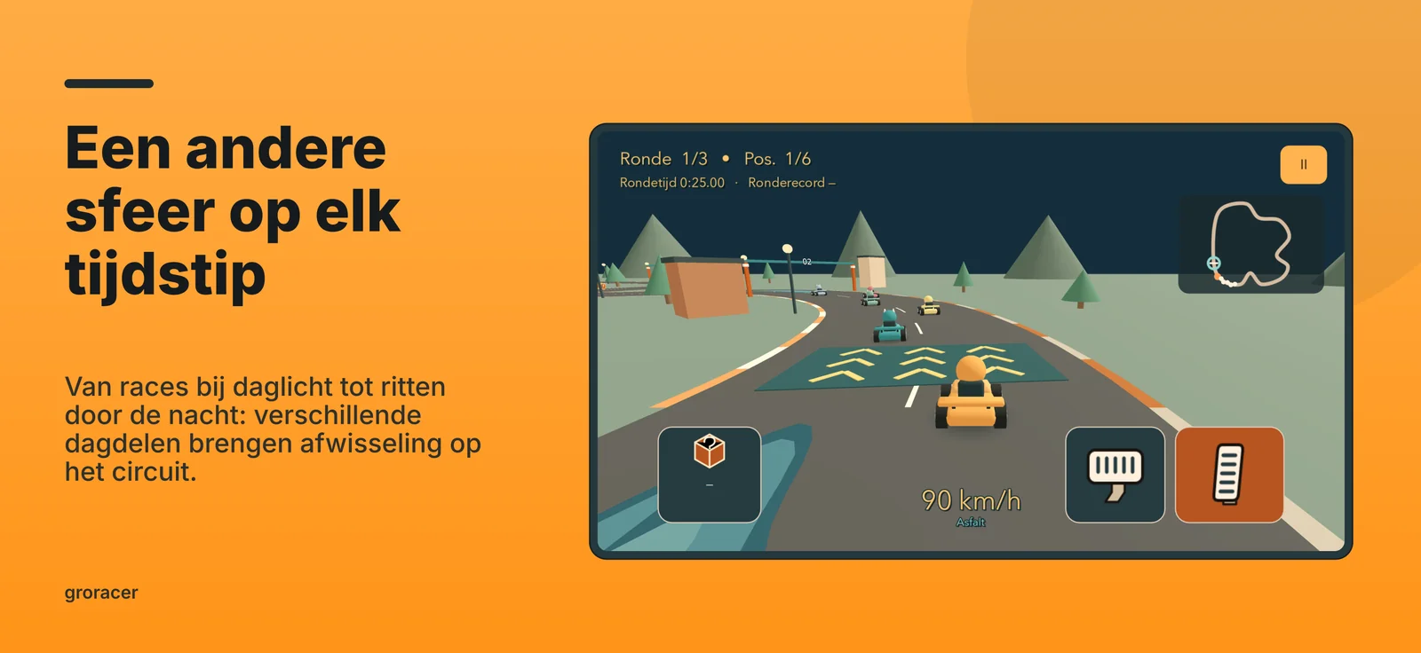 groracer: Een andere sfeer op elk tijdstip